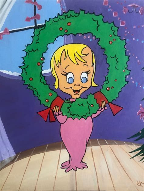 how the grinch stole christmas cindy lou|grinch who stole christmas tree.